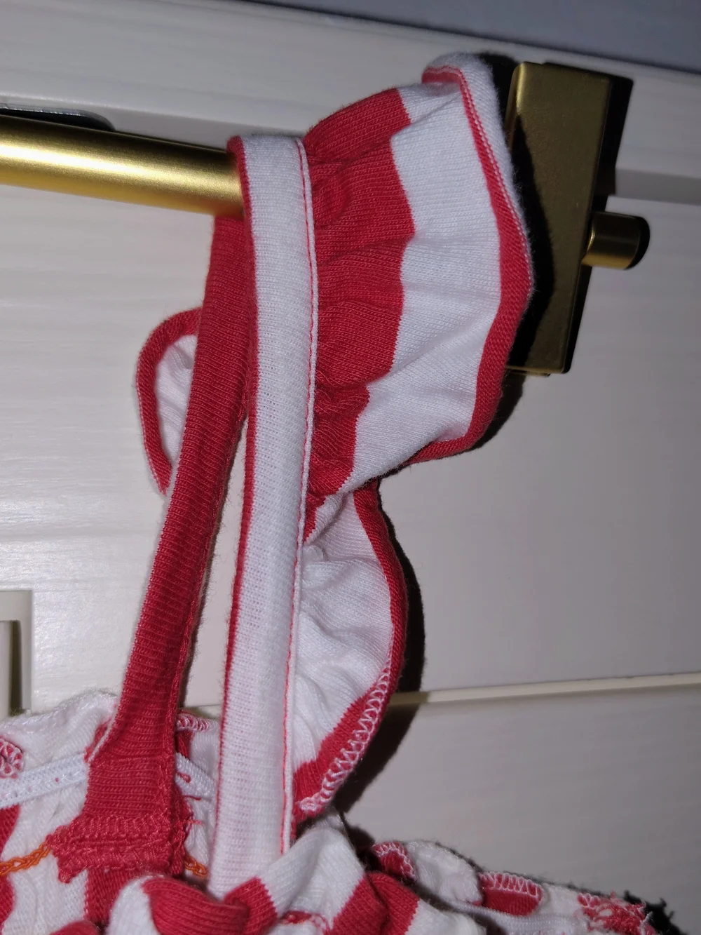 Hannah Anderson Red and White Striped Sundress - Picture 4 of 11